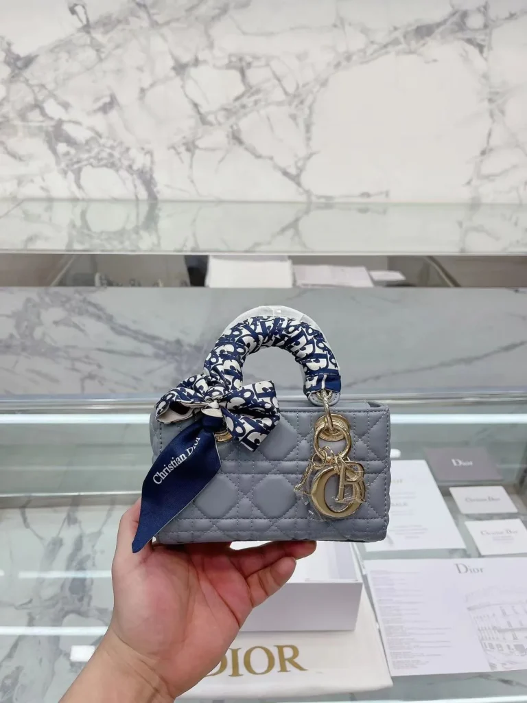 Dior Mini Lady Vintage Handbag - Image 4