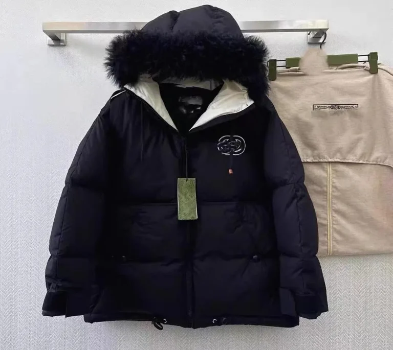 Gucci Duck Down Fluffy Jacket - Image 2