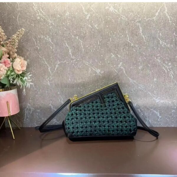 Fendi Medium Braided Leather Bag