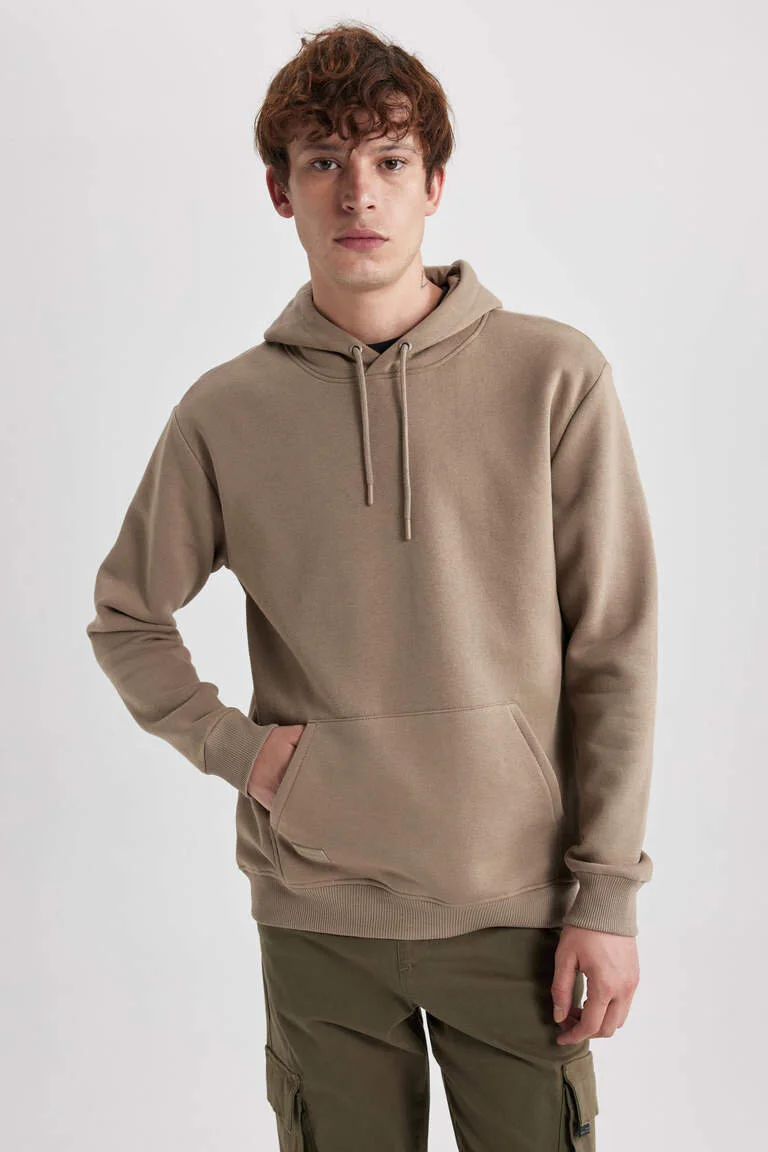 Louis Vuitton’s Cotton Hoodie in Chocolate Brown With Kangaroo Pocket - Image 6