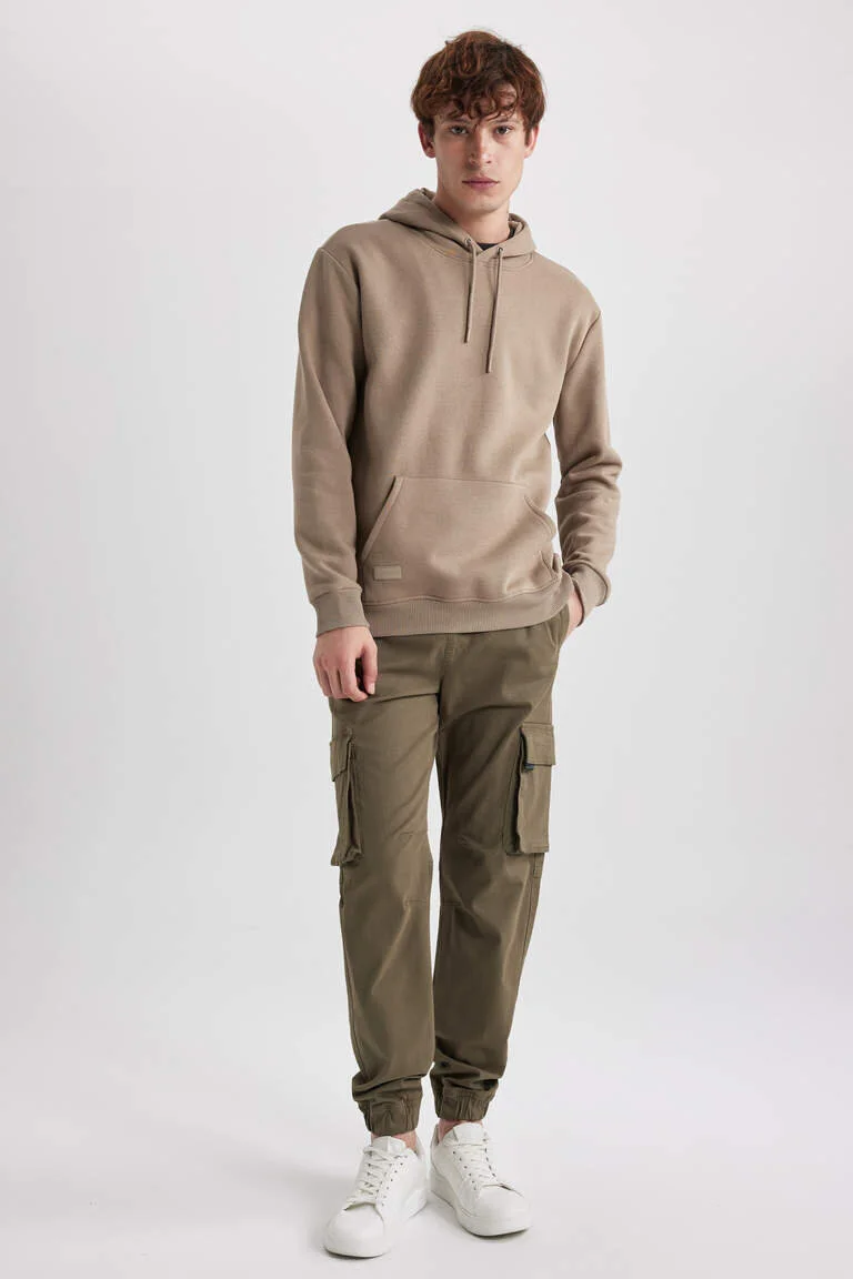 Louis Vuitton’s Cotton Hoodie in Chocolate Brown With Kangaroo Pocket - Image 5